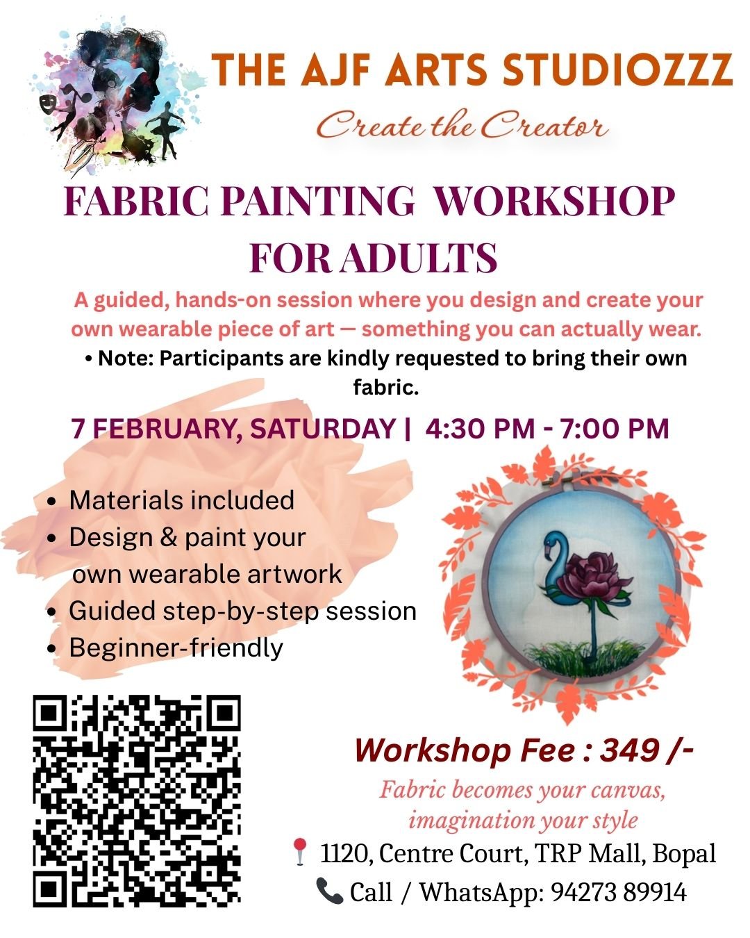 FABRIC PAINTING WORKSHOP