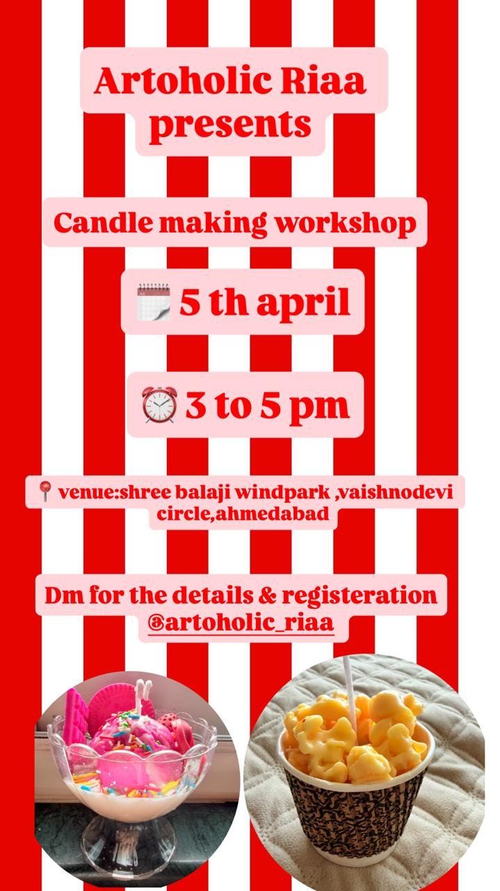 Candle Making Workshop by Ria