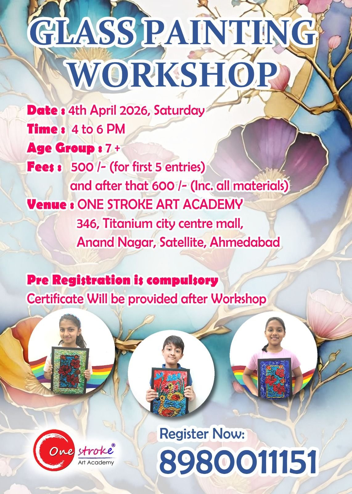 Glass Painting Workshop