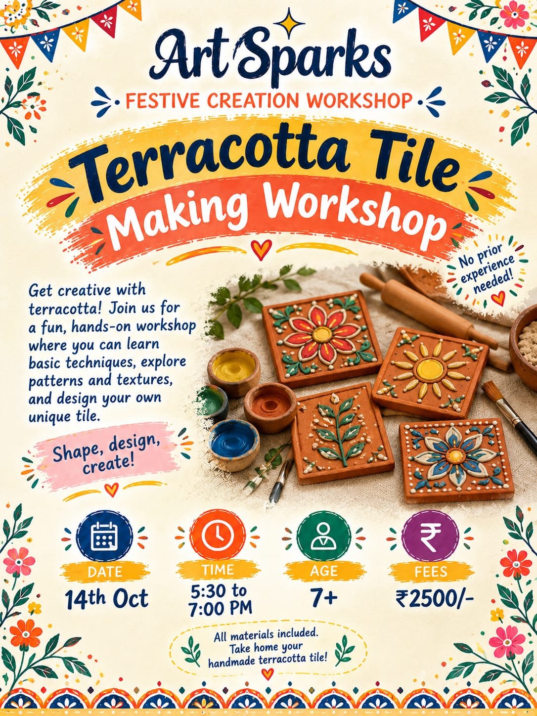 Terracotta Tile Making Workshop