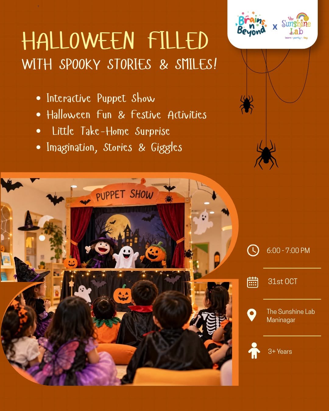Halloween Puppet Show by Brains & Beyonds
